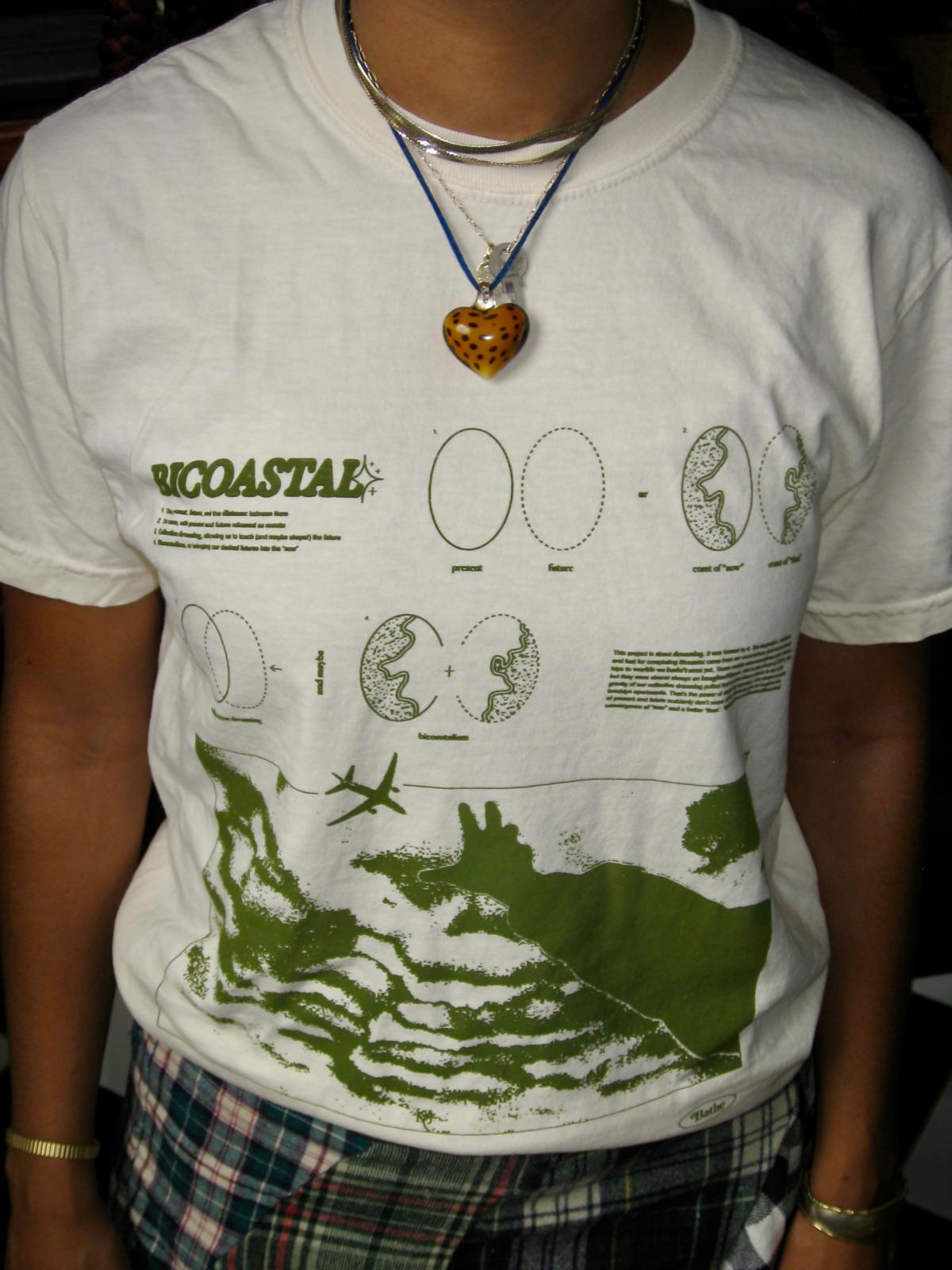 Bicoastal T (Tan / Green) - Bathe