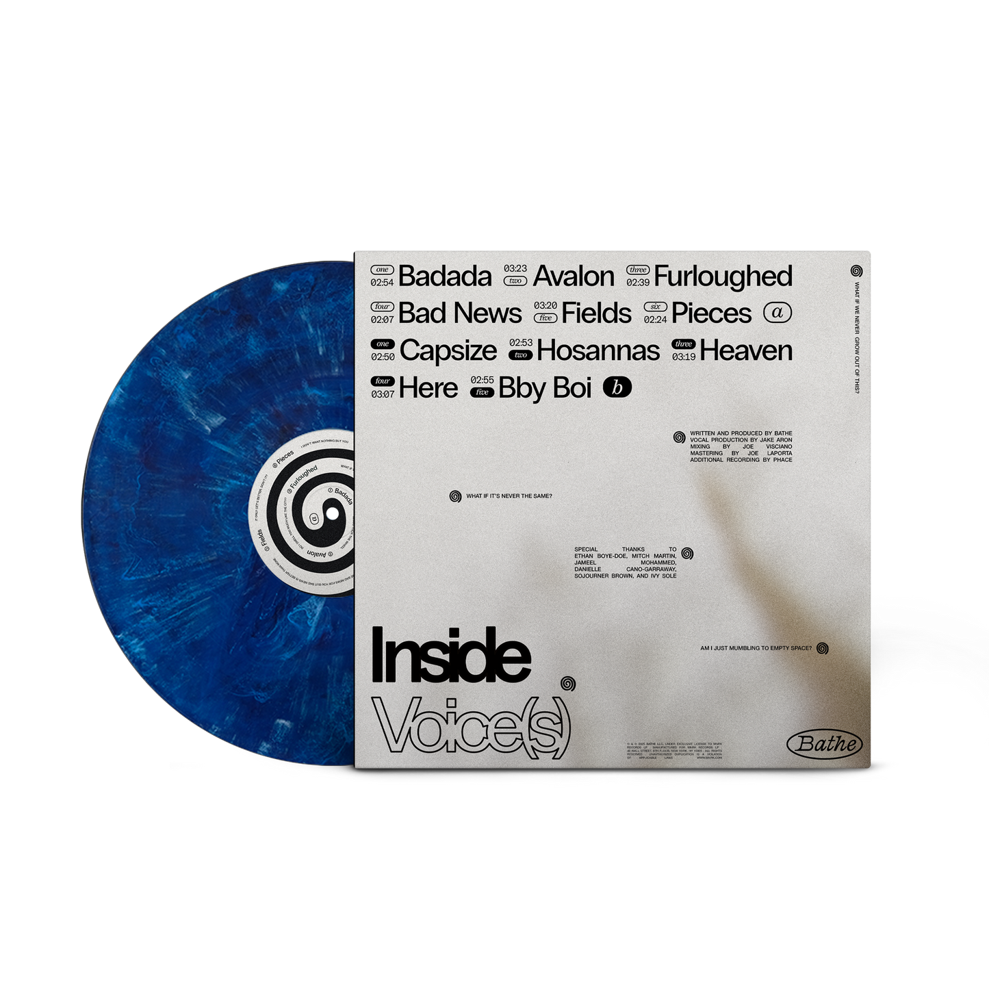 Inside Voice(s) - Bathe Vinyl (Oceania)