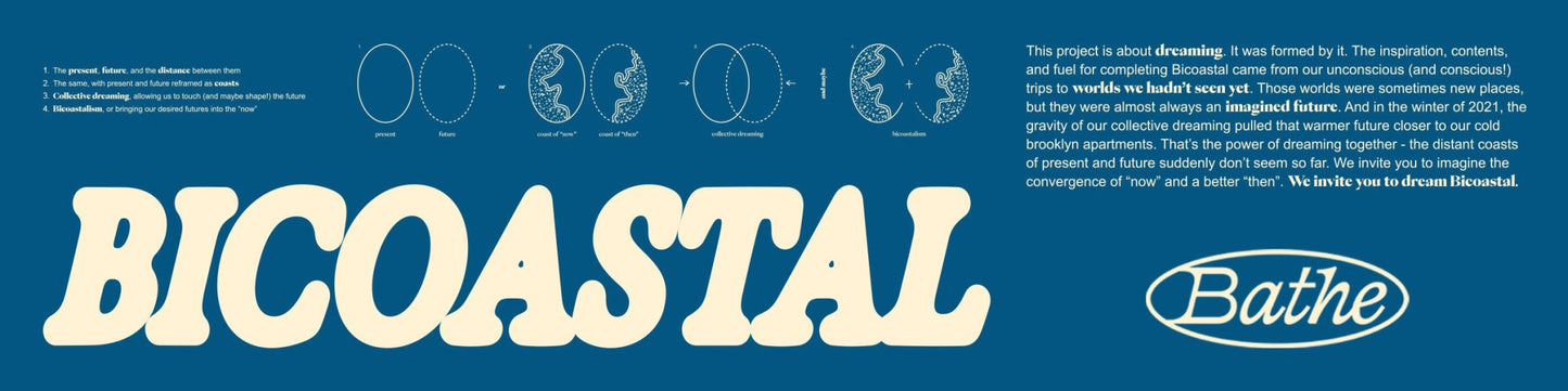 Bicoastal Sticker - Bathe